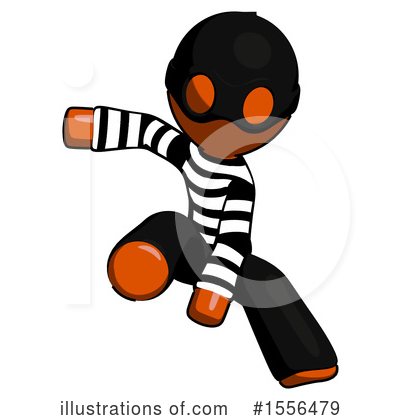 Royalty-Free (RF) Orange Design Mascot Clipart Illustration by Leo Blanchette - Stock Sample #1556479