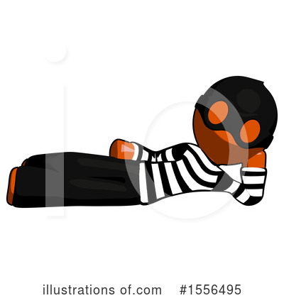 Royalty-Free (RF) Orange Design Mascot Clipart Illustration by Leo Blanchette - Stock Sample #1556495