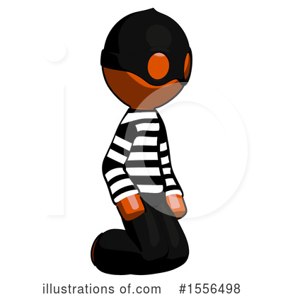 Royalty-Free (RF) Orange Design Mascot Clipart Illustration by Leo Blanchette - Stock Sample #1556498