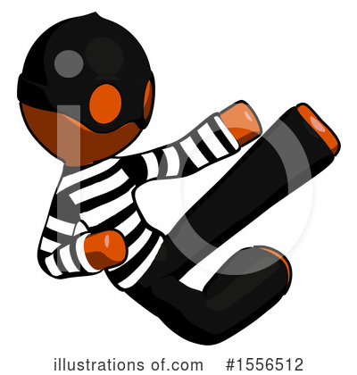 Royalty-Free (RF) Orange Design Mascot Clipart Illustration by Leo Blanchette - Stock Sample #1556512