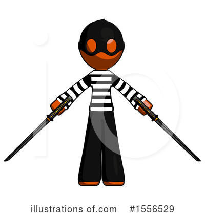 Royalty-Free (RF) Orange Design Mascot Clipart Illustration by Leo Blanchette - Stock Sample #1556529