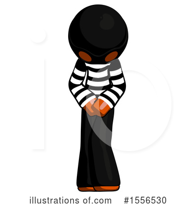 Royalty-Free (RF) Orange Design Mascot Clipart Illustration by Leo Blanchette - Stock Sample #1556530