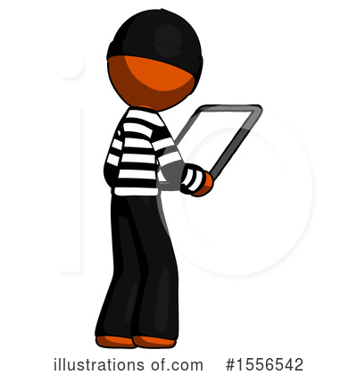 Royalty-Free (RF) Orange Design Mascot Clipart Illustration by Leo Blanchette - Stock Sample #1556542
