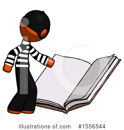 Royalty-Free (RF) Orange Design Mascot Clipart Illustration by Leo Blanchette - Stock Sample #1556544