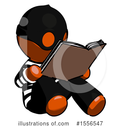 Royalty-Free (RF) Orange Design Mascot Clipart Illustration by Leo Blanchette - Stock Sample #1556547