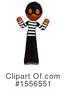 Orange Design Mascot Clipart #1556551 by Leo Blanchette