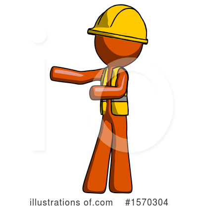 Royalty-Free (RF) Orange Design Mascot Clipart Illustration by Leo Blanchette - Stock Sample #1570304