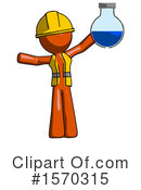 Orange Design Mascot Clipart #1570315 by Leo Blanchette