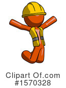 Orange Design Mascot Clipart #1570328 by Leo Blanchette