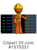 Orange Design Mascot Clipart #1570331 by Leo Blanchette