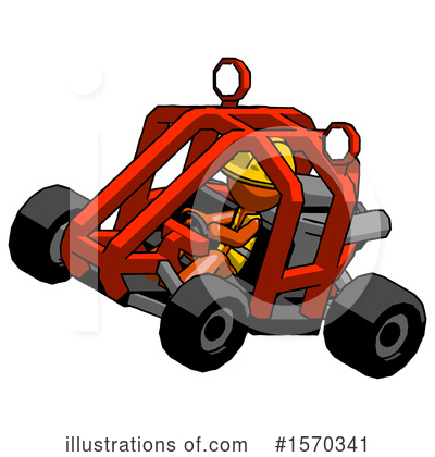 Royalty-Free (RF) Orange Design Mascot Clipart Illustration by Leo Blanchette - Stock Sample #1570341