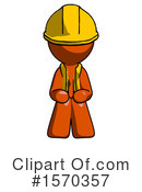 Orange Design Mascot Clipart #1570357 by Leo Blanchette