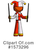Orange Design Mascot Clipart #1573296 by Leo Blanchette