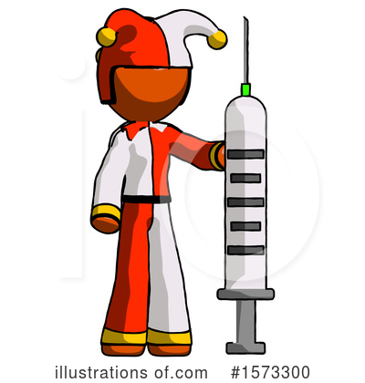 Royalty-Free (RF) Orange Design Mascot Clipart Illustration by Leo Blanchette - Stock Sample #1573300
