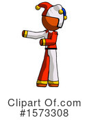 Orange Design Mascot Clipart #1573308 by Leo Blanchette