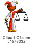 Orange Design Mascot Clipart #1573332 by Leo Blanchette