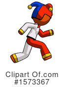 Orange Design Mascot Clipart #1573367 by Leo Blanchette
