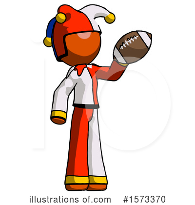 Royalty-Free (RF) Orange Design Mascot Clipart Illustration by Leo Blanchette - Stock Sample #1573370