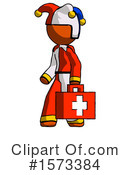 Orange Design Mascot Clipart #1573384 by Leo Blanchette