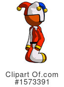 Orange Design Mascot Clipart #1573391 by Leo Blanchette