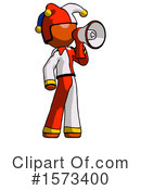 Orange Design Mascot Clipart #1573400 by Leo Blanchette