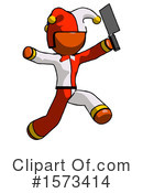 Orange Design Mascot Clipart #1573414 by Leo Blanchette