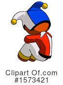 Orange Design Mascot Clipart #1573421 by Leo Blanchette