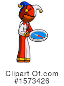 Orange Design Mascot Clipart #1573426 by Leo Blanchette