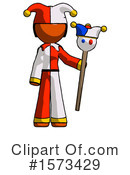 Orange Design Mascot Clipart #1573429 by Leo Blanchette