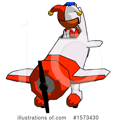 Royalty-Free (RF) Orange Design Mascot Clipart Illustration by Leo Blanchette - Stock Sample #1573430