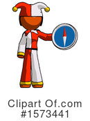 Orange Design Mascot Clipart #1573441 by Leo Blanchette