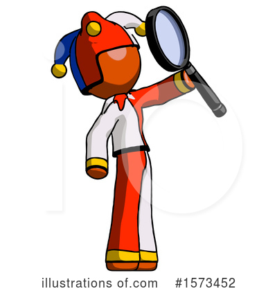 Royalty-Free (RF) Orange Design Mascot Clipart Illustration by Leo Blanchette - Stock Sample #1573452