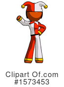 Orange Design Mascot Clipart #1573453 by Leo Blanchette