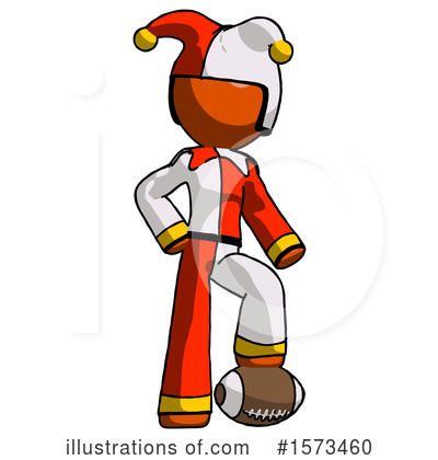 Royalty-Free (RF) Orange Design Mascot Clipart Illustration by Leo Blanchette - Stock Sample #1573460