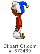 Orange Design Mascot Clipart #1573469 by Leo Blanchette