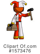 Orange Design Mascot Clipart #1573476 by Leo Blanchette