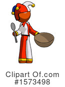 Orange Design Mascot Clipart #1573498 by Leo Blanchette