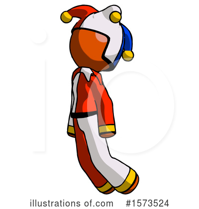 Royalty-Free (RF) Orange Design Mascot Clipart Illustration by Leo Blanchette - Stock Sample #1573524