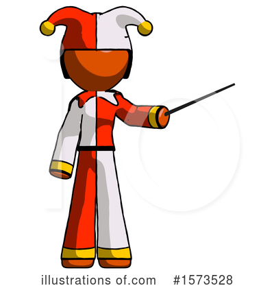 Royalty-Free (RF) Orange Design Mascot Clipart Illustration by Leo Blanchette - Stock Sample #1573528