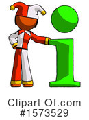 Orange Design Mascot Clipart #1573529 by Leo Blanchette