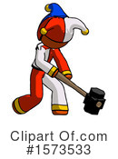 Orange Design Mascot Clipart #1573533 by Leo Blanchette