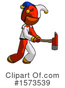 Orange Design Mascot Clipart #1573539 by Leo Blanchette