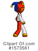 Orange Design Mascot Clipart #1573561 by Leo Blanchette