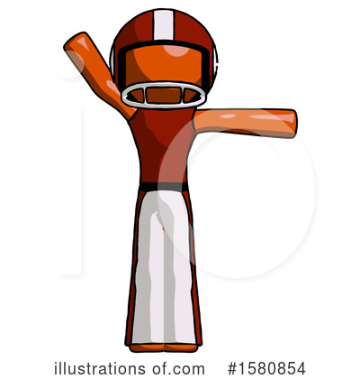 Royalty-Free (RF) Orange Design Mascot Clipart Illustration by Leo Blanchette - Stock Sample #1580854