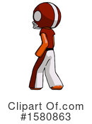 Orange Design Mascot Clipart #1580863 by Leo Blanchette