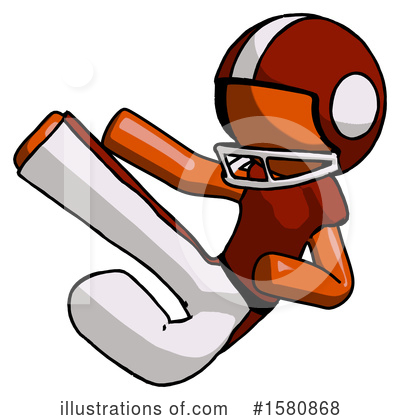 Royalty-Free (RF) Orange Design Mascot Clipart Illustration by Leo Blanchette - Stock Sample #1580868