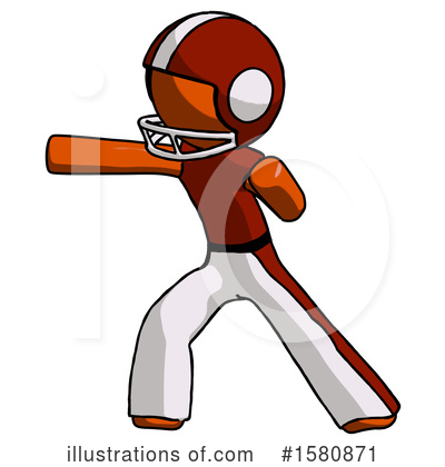 Royalty-Free (RF) Orange Design Mascot Clipart Illustration by Leo Blanchette - Stock Sample #1580871