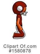 Orange Design Mascot Clipart #1580878 by Leo Blanchette