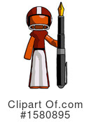 Orange Design Mascot Clipart #1580895 by Leo Blanchette
