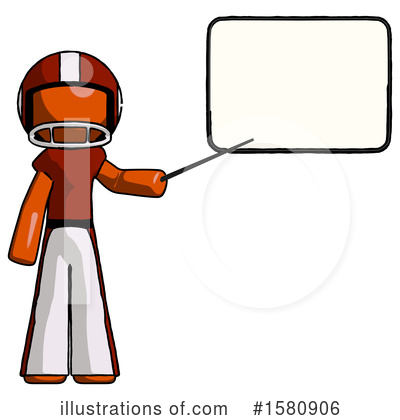 Royalty-Free (RF) Orange Design Mascot Clipart Illustration by Leo Blanchette - Stock Sample #1580906
